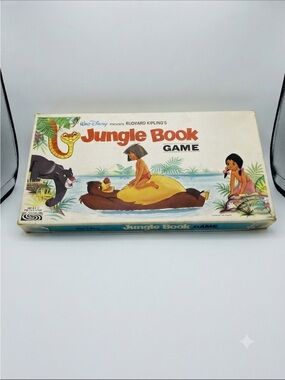 Disney Jungle Book Game - White, Blue, Yellow Box Art